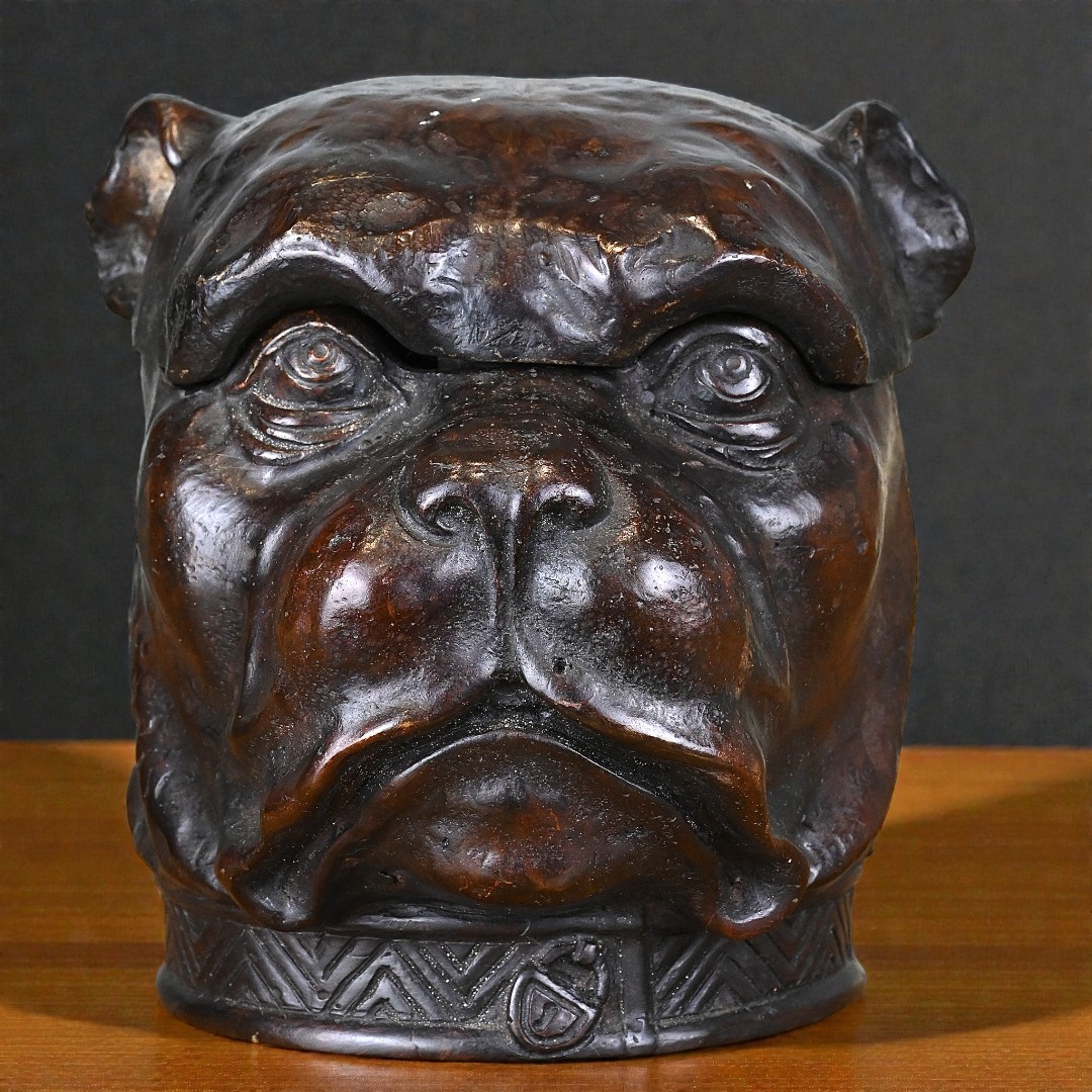 Bronze Tobacco Pouch - Late 19th Century-photo-2